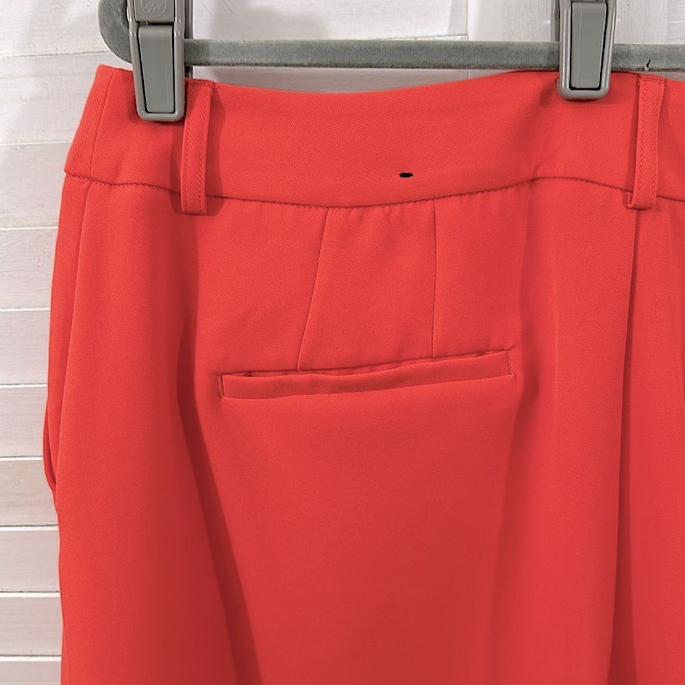 Lane Bryant Plus Size 18 Coral Crop Capri Infinite Stretch Wide Leg Culottes - Picture 6 of 12
